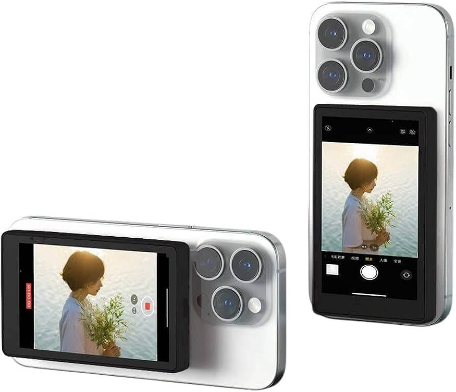 MagSnap™ Selfie Screen | Magnetic Phone Mirror for Perfect Rear-Camera Selfies