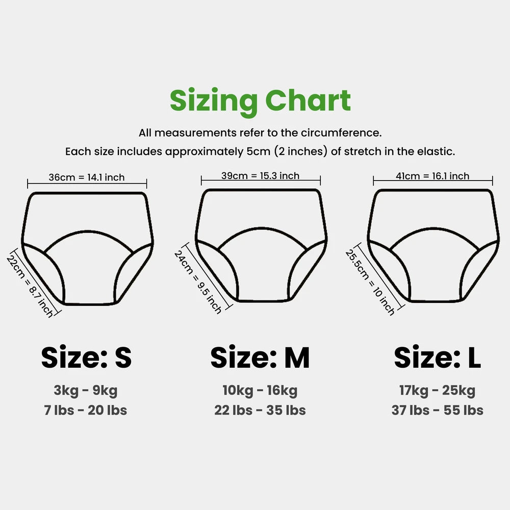 Potty Training Underwear for Toddlers | Fun Prints, Leak-Resistant