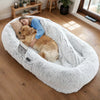 Washable Faux Fur Human Dog Bed