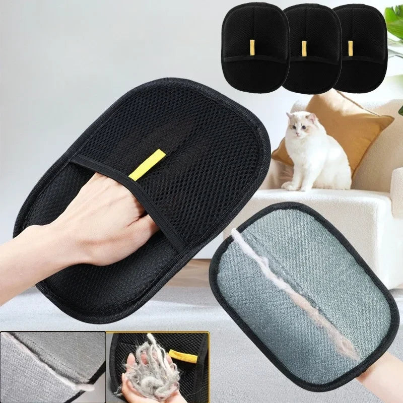 Double Sided Pet Grooming Gloves