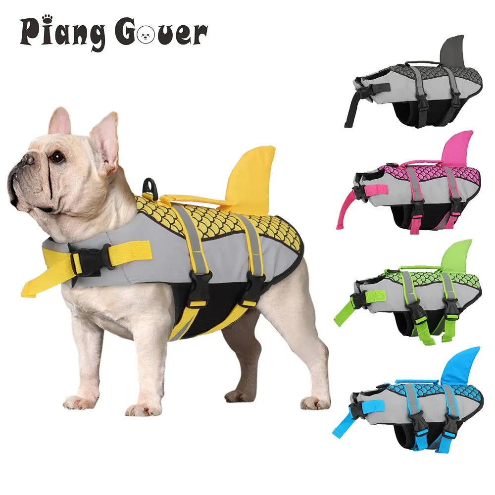 Shark Swim Dog Life Jacket