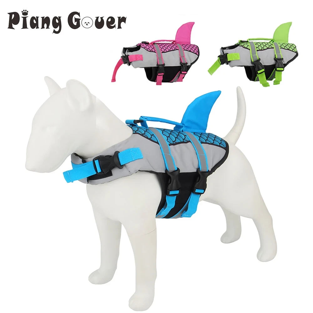 Shark Swim Dog Life Jacket