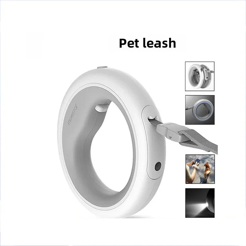 Retractable Illuminated Dog Leash