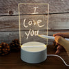Luminous Acrylic Message Board