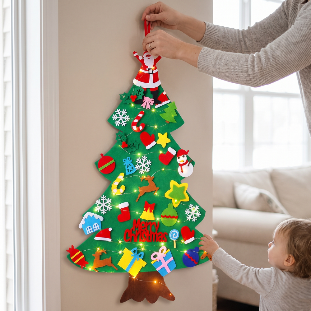 Trim-a-Tot™ Interactive Felt Christmas Tree