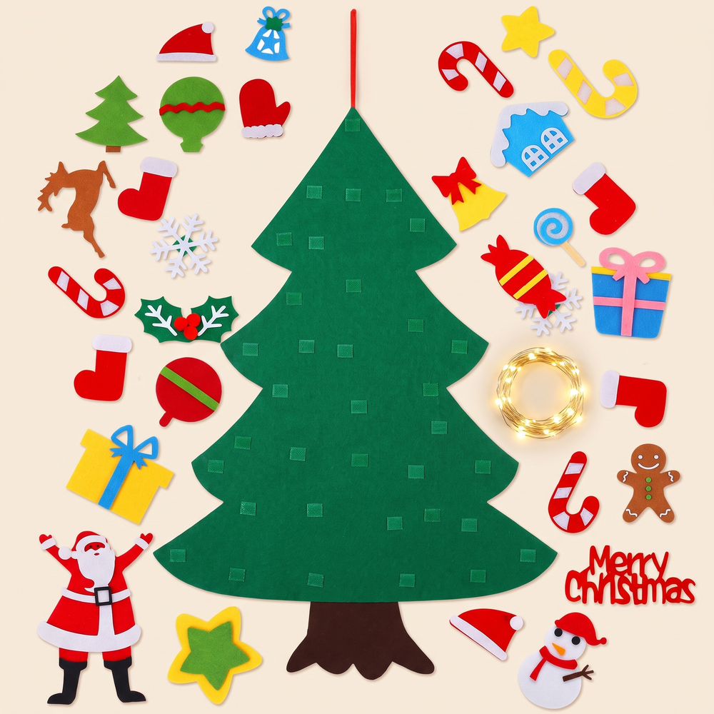 Trim-a-Tot™ Interactive Felt Christmas Tree
