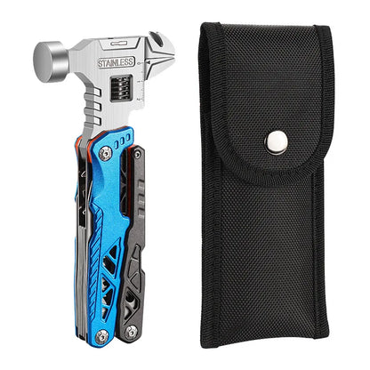 HaulPro™ 14-in-1 Emergency Multi-Tool | Hammer, Pliers & Wrench in One