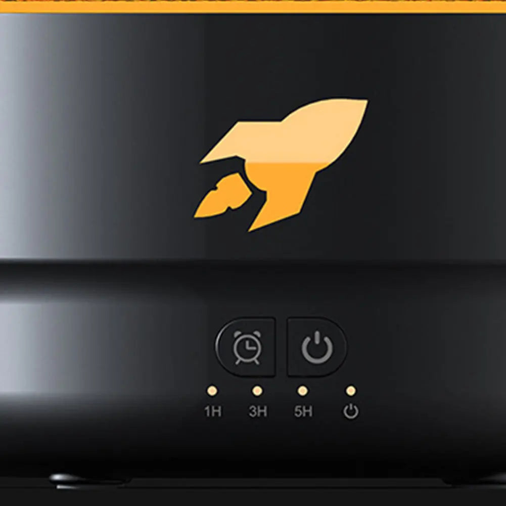 Ember Glow™ Volcano Diffuser | Flame-Effect Aromatherapy Humidifier