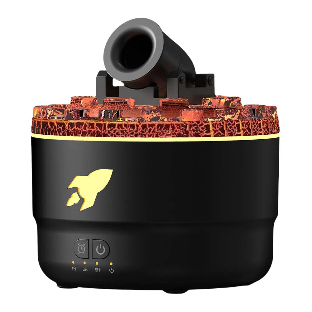 Ember Glow™ Volcano Diffuser | Flame-Effect Aromatherapy Humidifier
