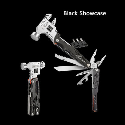 HaulPro™ 14-in-1 Emergency Multi-Tool | Hammer, Pliers & Wrench in One