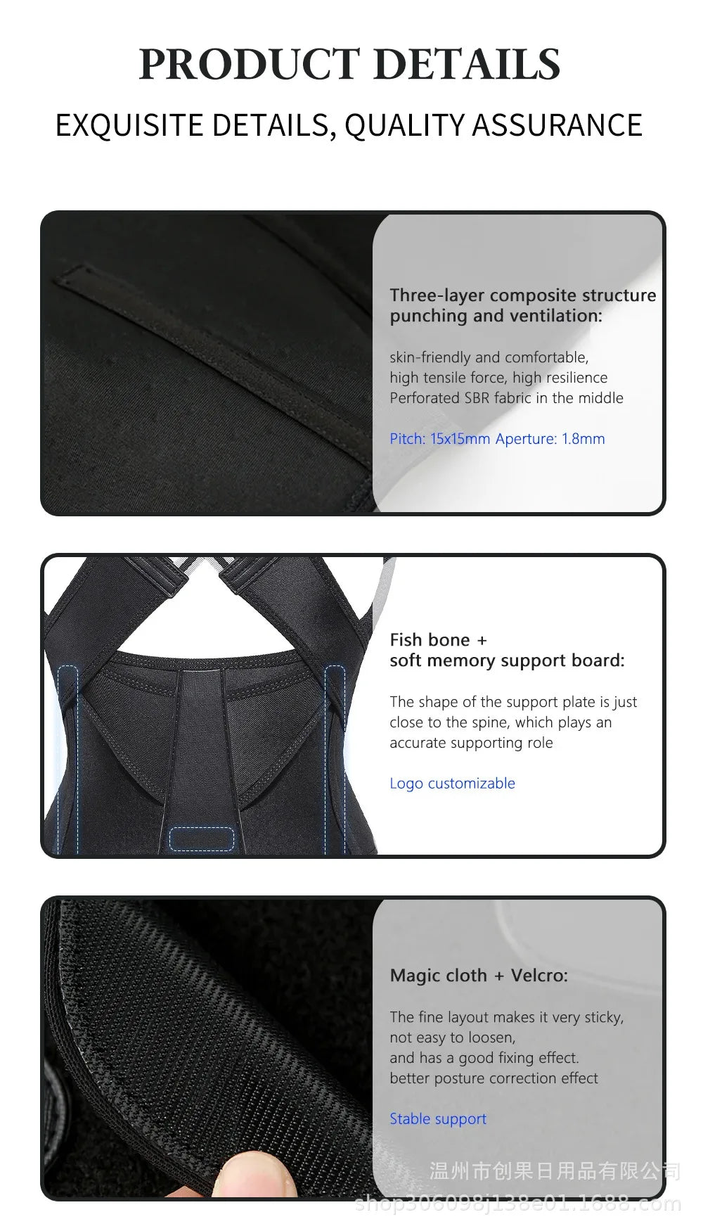 Posture Back Brace Adjustable Back Support Strap to Prevent Spinal Distortion and Hunchback for Men Women corrector de postura