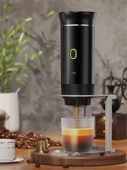 Portable Espresso Machine | 3-in-1 Wireless Travel Coffee Maker