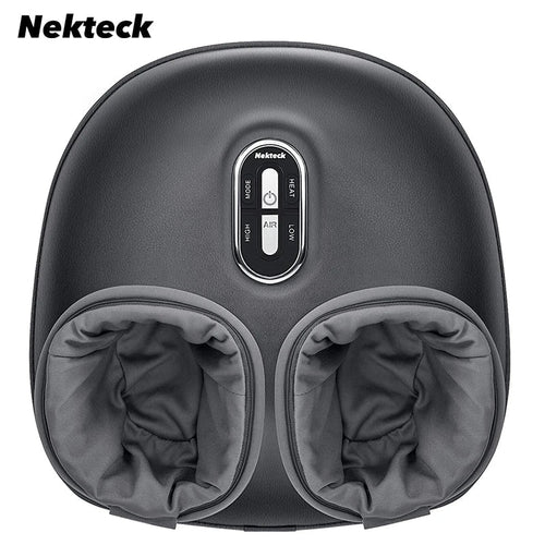 Shiatsu Foot Massager with Heat | Deep-Knead Air Compression Relief
