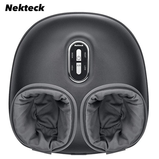 Shiatsu Foot Massager with Heat | Deep-Knead Air Compression Relief