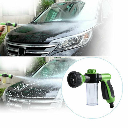 Adjustable Pet Wash Sprayer – Foam & Rinse Hose Attachment for Dogs