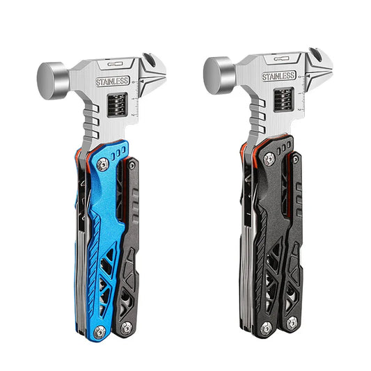 HaulPro™ 14-in-1 Emergency Multi-Tool | Hammer, Pliers & Wrench in One