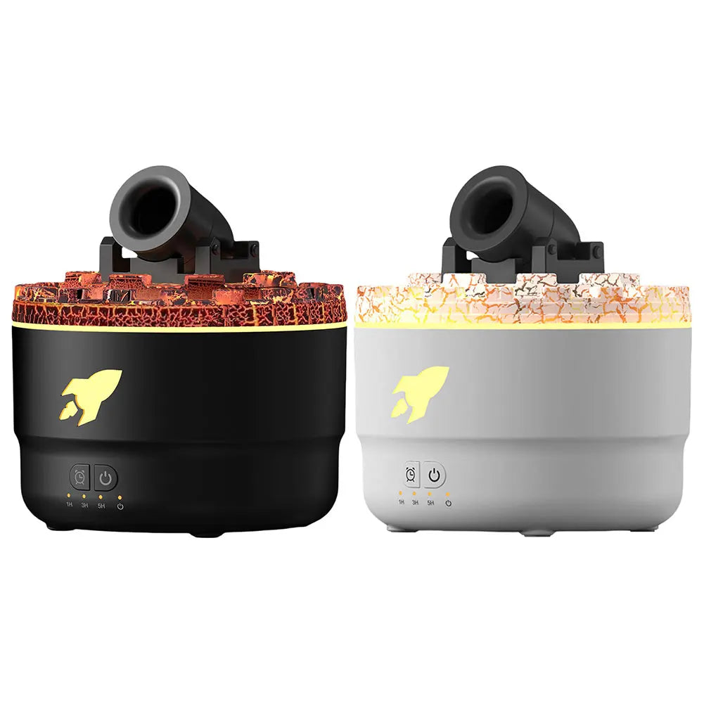 Ember Glow™ Volcano Diffuser | Flame-Effect Aromatherapy Humidifier