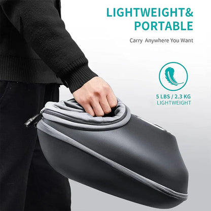 Shiatsu Foot Massager with Heat | Deep-Knead Air Compression Relief