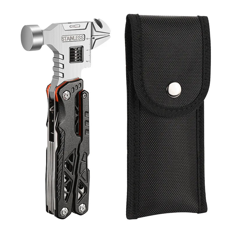 HaulPro™ 14-in-1 Emergency Multi-Tool | Hammer, Pliers & Wrench in One