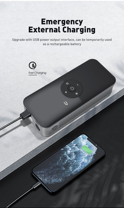 Rechargeable Tire Inflator | Digital Cordless Air Pump for Cars & Bikes