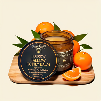 Pure Tallow Skin Balm | Whipped Grass-Fed Moisturizer for Dry Skin