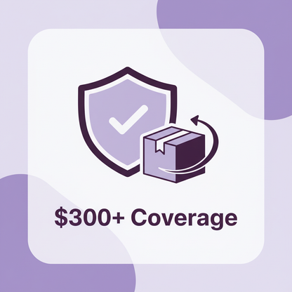 Package Protection – $300+ Coverage