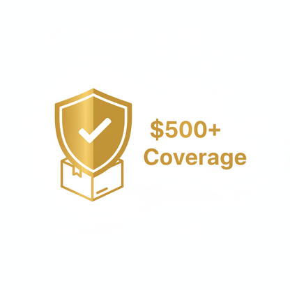 Package Protection – $500+ Coverage