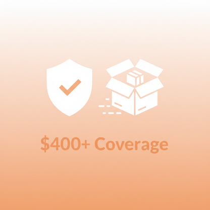 Package Protection – $400+ Coverage