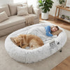 Washable Faux Fur Human Dog Bed