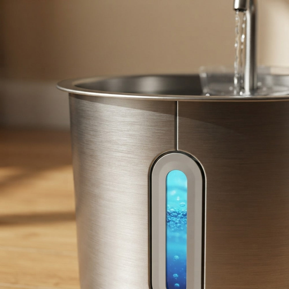 OYES Stainless Steel Automatic Pet Water Fountain