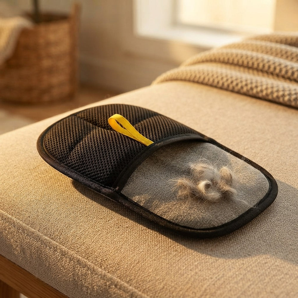 Double Sided Pet Grooming Gloves