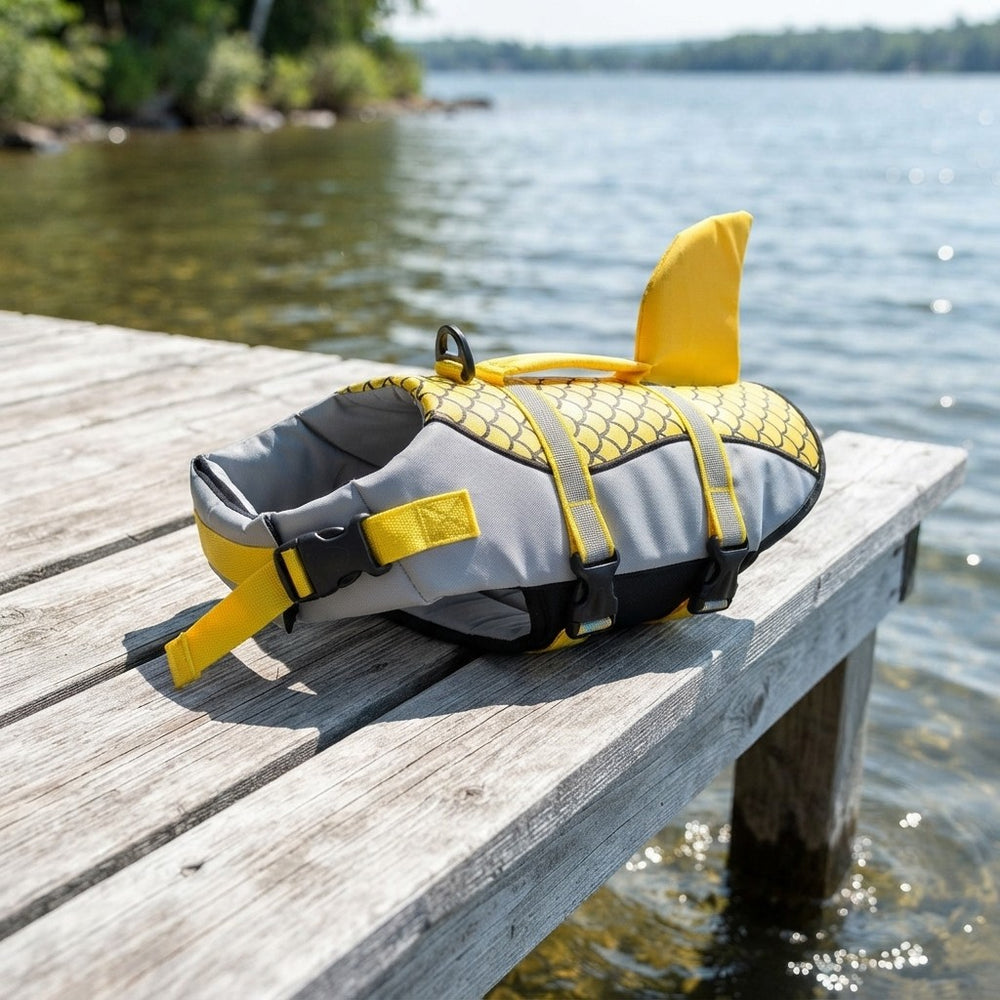 Shark Swim Dog Life Jacket