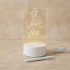 Luminous Acrylic Message Board