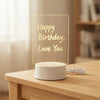 Luminous Acrylic Message Board