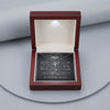 Key Heart Necklace Gift Set