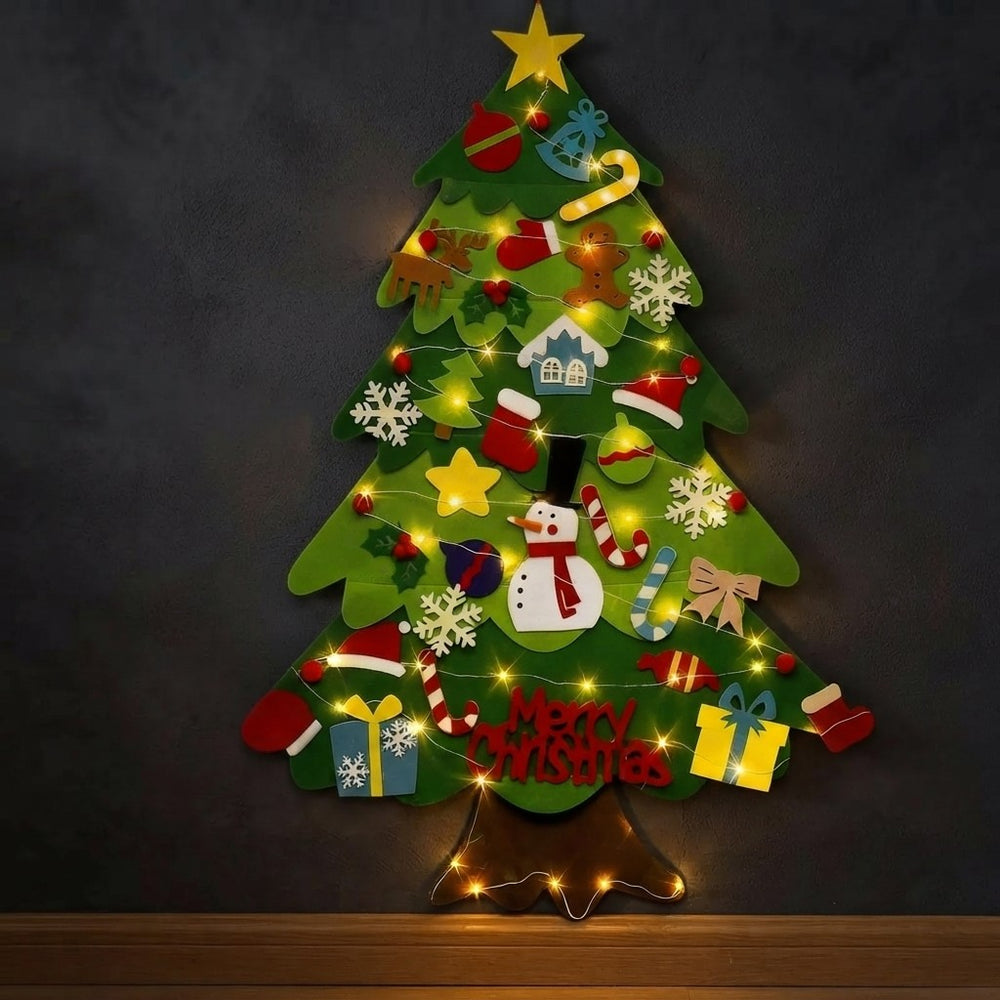 Trim-a-Tot™ Interactive Felt Christmas Tree